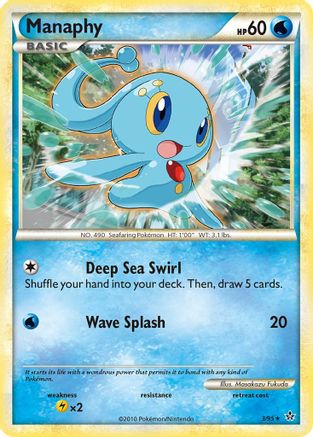 Manaphy (3/95) - Unleashed Holofoil