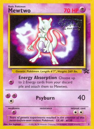 Mewtwo (Movie Promo) (3/53) - WoTC Promo
