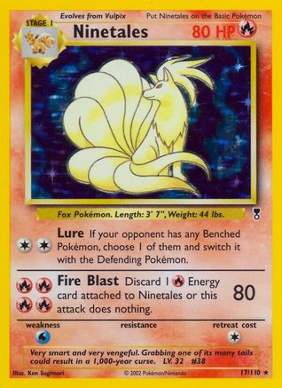 Ninetales (17/110) - Legendary Collection Reverse Holofoil