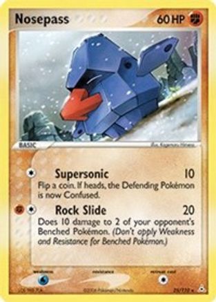Nosepass (25/110) - Holon Phantoms Reverse Holofoil