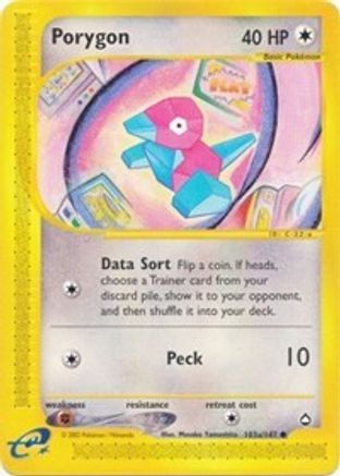 Porygon (103b) - Aquapolis