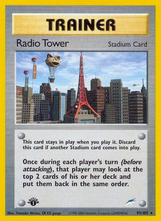 Radio Tower (95/105) - Neo Destiny 1st Edition