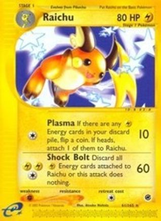 Raichu (61/165) - Expedition