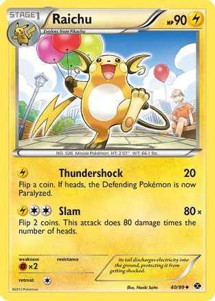 Raichu (40/99) - Next Destinies