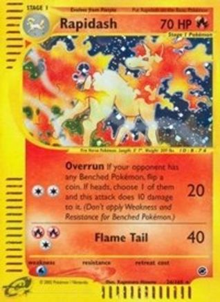 Rapidash (26/165) - Expedition Holofoil
