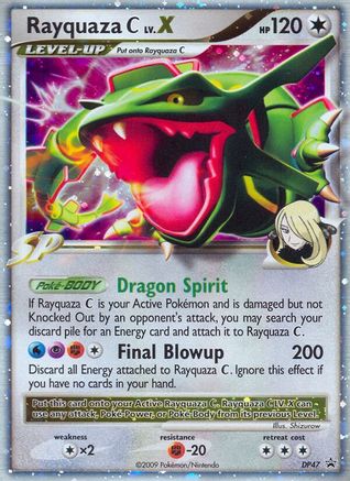 Rayquaza C LV.X (DP47/56) - Diamond and Pearl Promos Holofoil