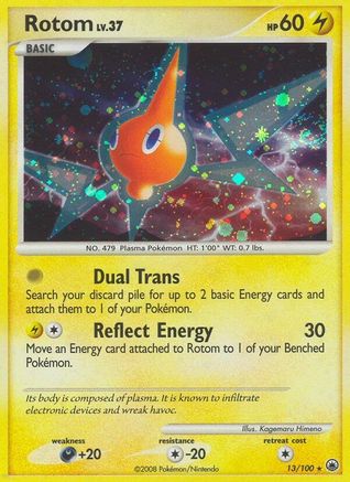Rotom (13/100) - Majestic Dawn Holofoil
