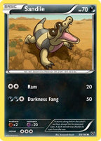Sandile (69/146) - XY Base Set Reverse Holofoil
