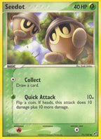 Seedot (71/107) - Deoxys Reverse Holofoil