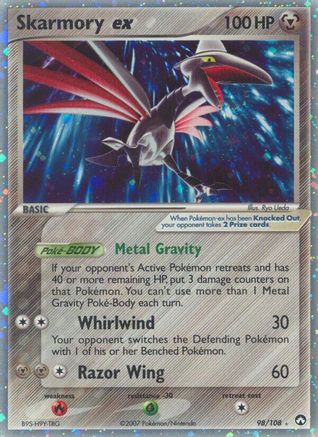 Skarmory ex (98/108) - Power Keepers Holofoil