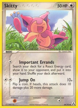 Skitty (64/92) - Legend Maker Reverse Holofoil