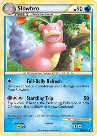 Slowbro (38/90) - Undaunted Reverse Holofoil