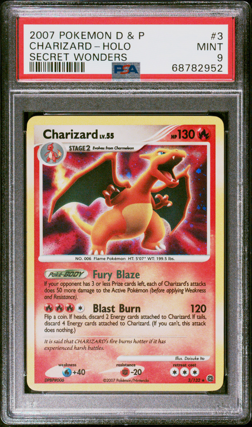 PSA Card Front