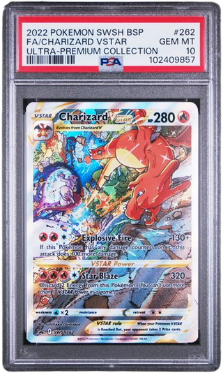 PSA 10 FA/CHARIZARD VSTAR SWSH PROMO