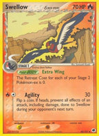 Swellow (Delta Species) (40/101) - Dragon Frontiers Reverse Holofoil