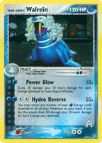 Team Aqua's Walrein (6/95) - Team Magma vs Team Aqua Holofoil
