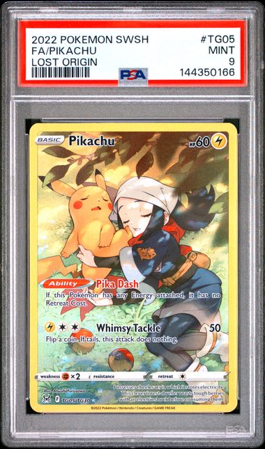 PSA 9 PIKACHU LOST ORIGIN