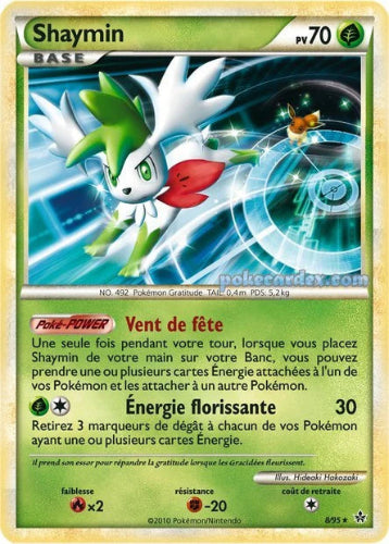 Shaymin (8/95) - Unleashed Holofoil