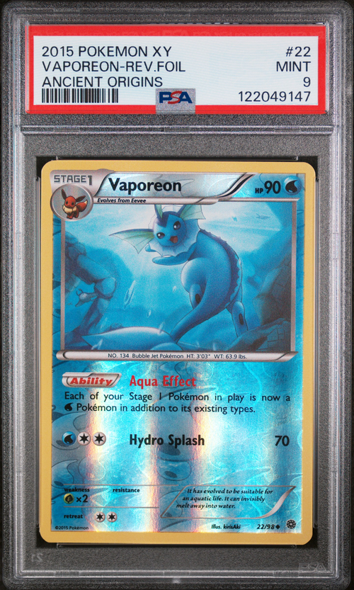 PSA Card Front
