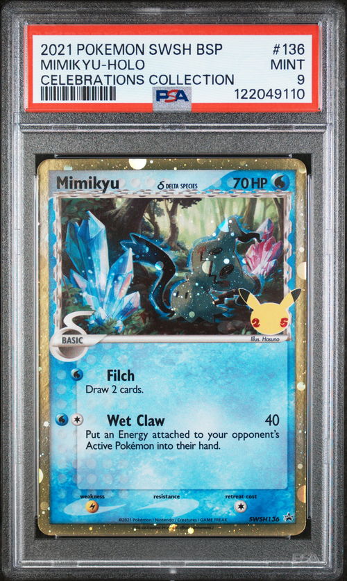 PSA Card Front