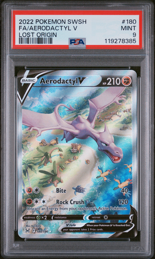 PSA Card Front