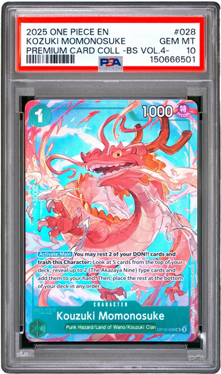 PSA 10 KOZUKI MOMONOSUKE BEST SELECTION VOL.4