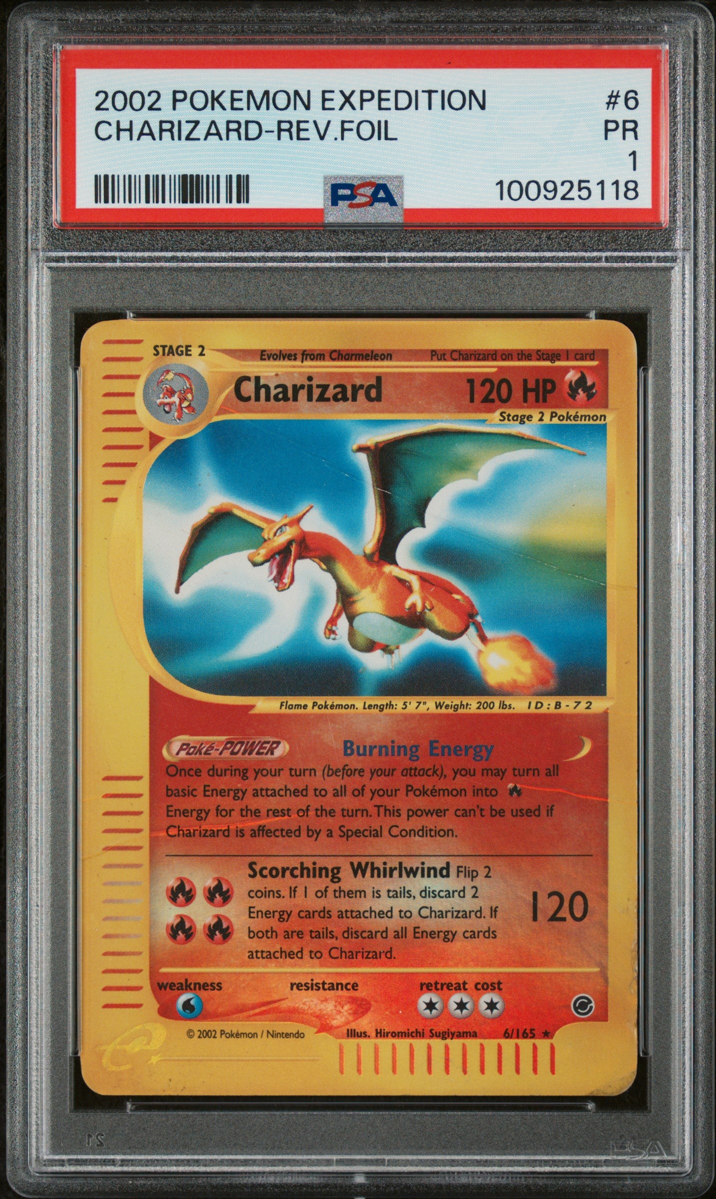 PSA 1 CHARIZARD-REV.FOIL  