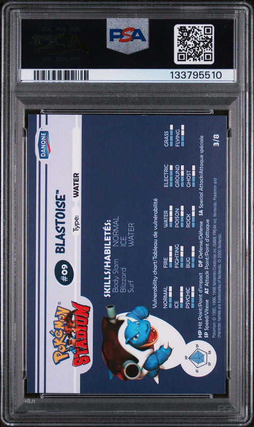 PSA Card Back