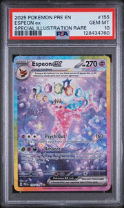 PSA 10 ESPEON EX SPECIAL ILLUSTRATION RARE