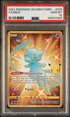 PSA 10 MEW CELEBRATIONS