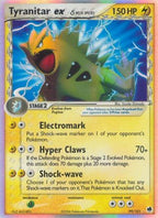 Tyranitar ex (Delta Species) (99/101) - Dragon Frontiers Holofoil