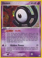 Unown (U) (U/28) - Unseen Forces Holofoil