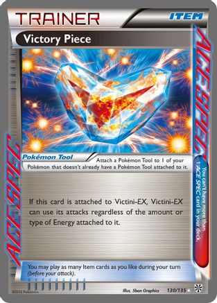 Victory Piece (130/135) - Plasma Storm Holofoil