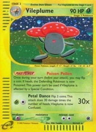 Vileplume (31/165) - Expedition Holofoil