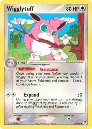 Wigglytuff (52/112) - FireRed & LeafGreen Reverse Holofoil