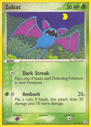 Zubat (82/109) - Team Rocket Returns Reverse Holofoil