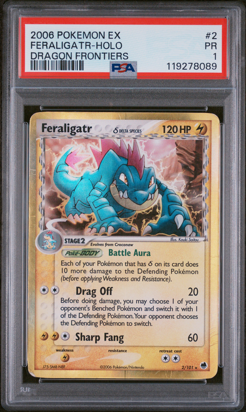 PSA Card Front