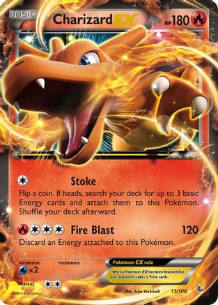 Charizard EX (11/106) - XY  Flashfire Holofoil