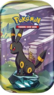 Prismatic Evolutions Mini Tin