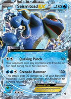 Seismitoad EX (20/111) - XY  Furious Fists Holofoil