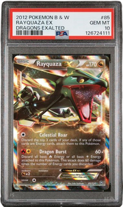 PSA 10 RAYQUAZA EX DRAGONS EXALTED