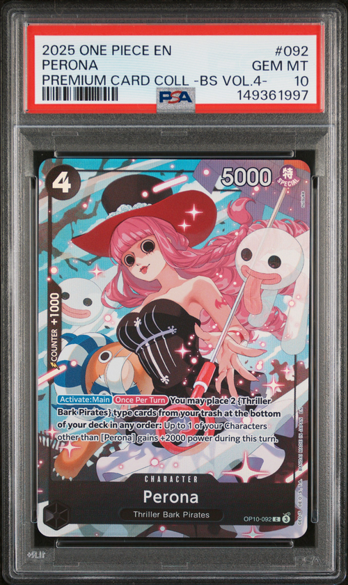 PSA Card Front