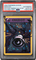 PSA AUTO 10 MODUWA CROBAT PSYCHIC ENERGY-HOLO