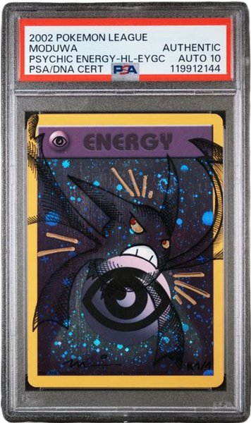 moduwa pokemon cards PSA AUTO 10 MODUWA CROBAT PSYCHIC ENERGY-HOLO