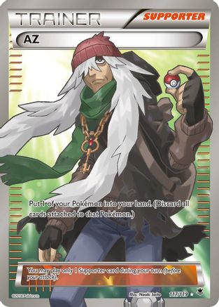 AZ (Full Art) (117/119) - XY  Phantom Forces Holofoil