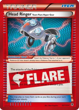 Head Ringer (97/119) - XY  Phantom Forces Holofoil