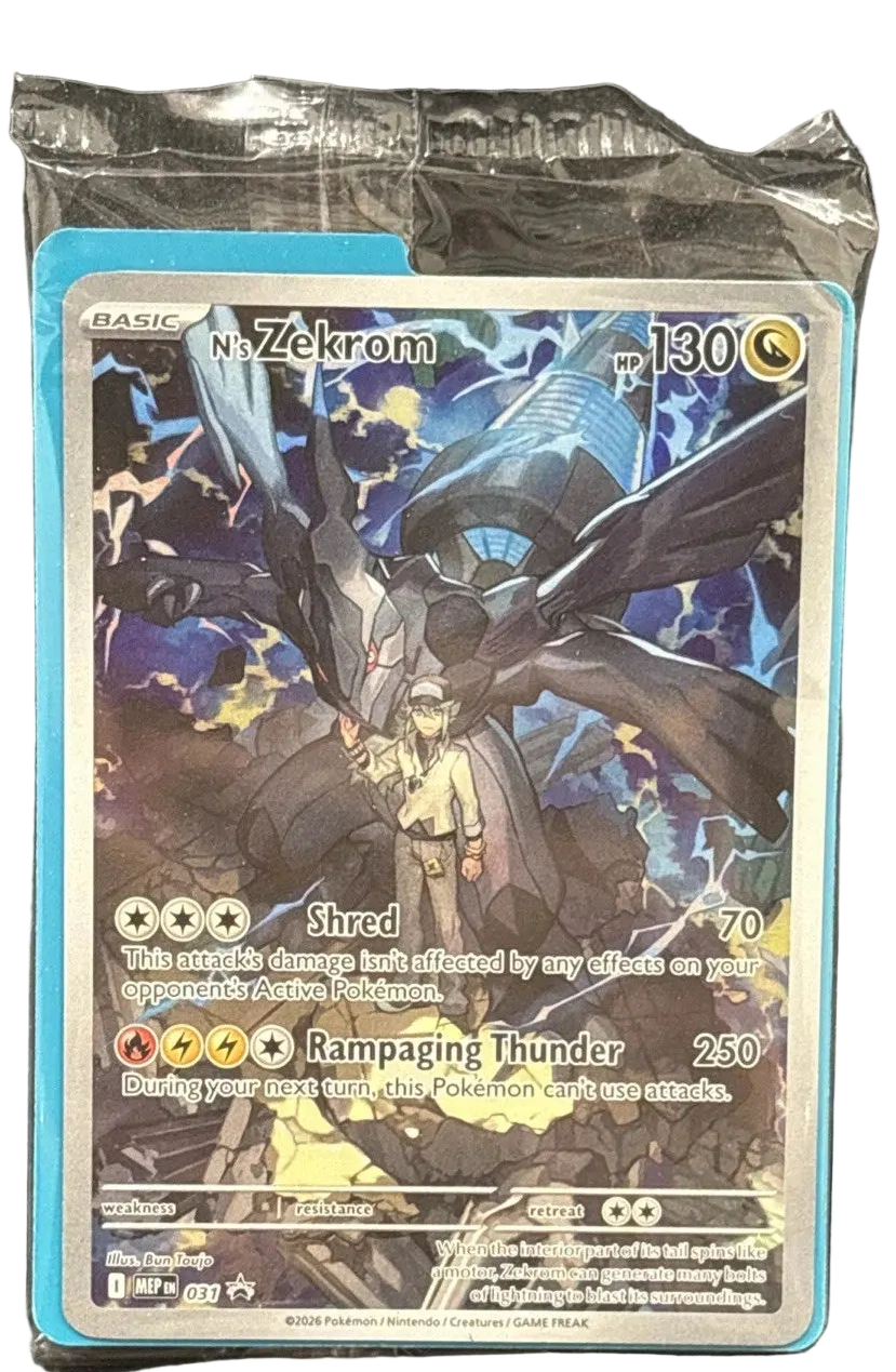 N's Zekrom - 031 Promo (SEALED)