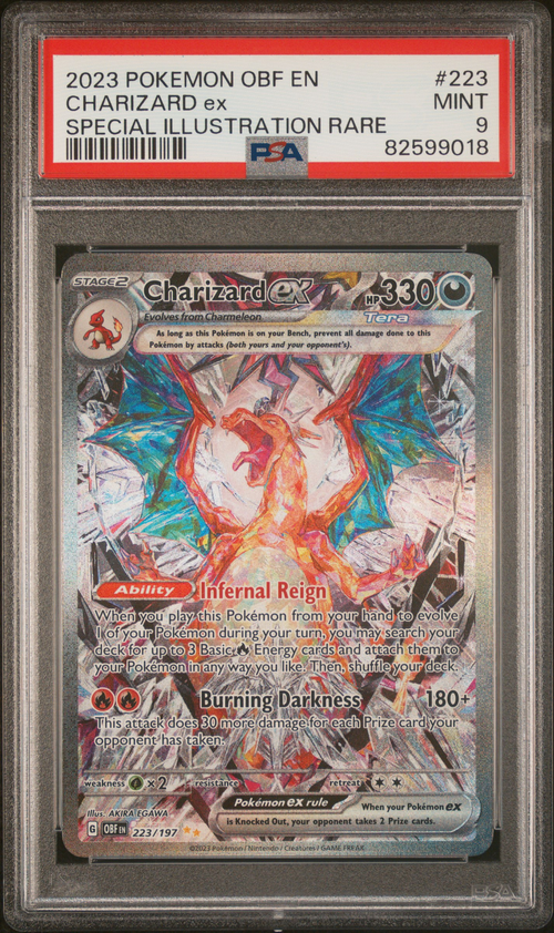 PSA Card Front
