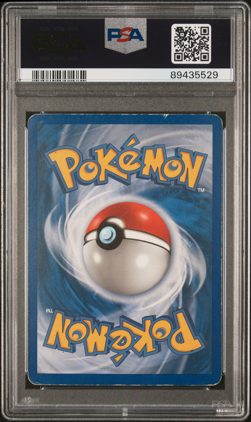 PSA Card Back
