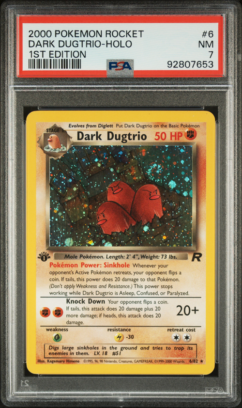 PSA Card Front
